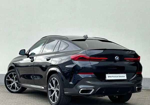 BMW X6 cena 329000 przebieg: 122690, rok produkcji 2020 z Pobiedziska małe 79